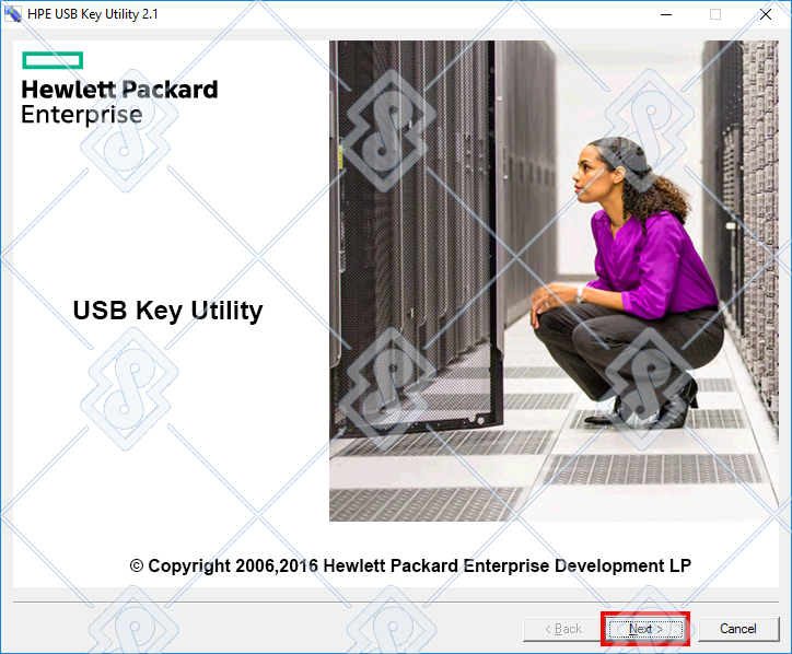 HP USB key utility 