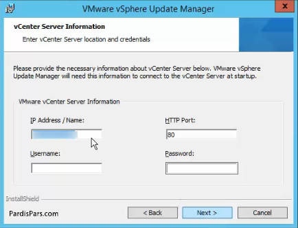 آموزش مجازی سازی شبکه، نصب و راه اندازی vSphere Update Manager