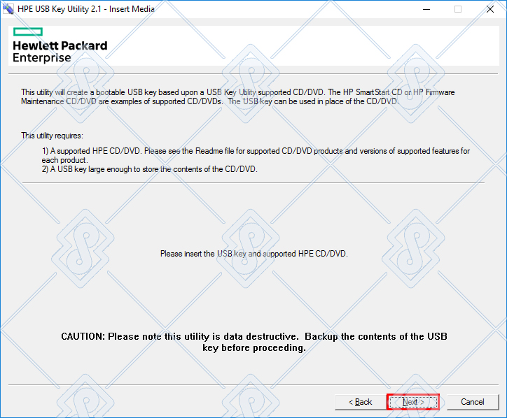 بروزرسانی firmware سرورهای HP از طریق فلش مموری 