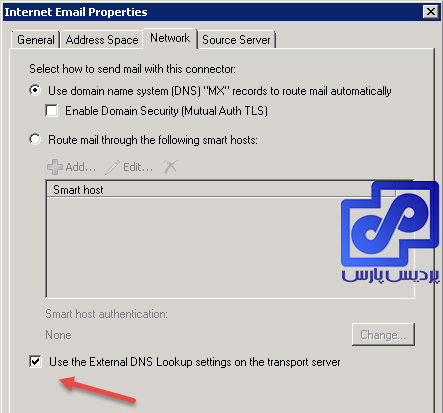 ایمیل سرور و رفع خطای 451 4.4.0 DNS Query Failed 