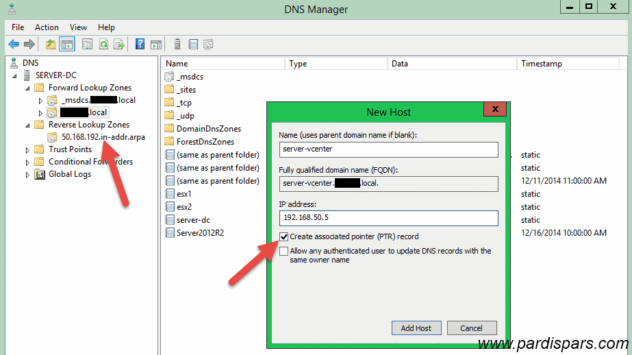 نصب و راه اندازی VCSA
